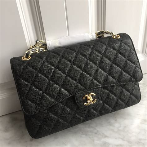 jumbo chanel size|chanel classic flap jumbo price.